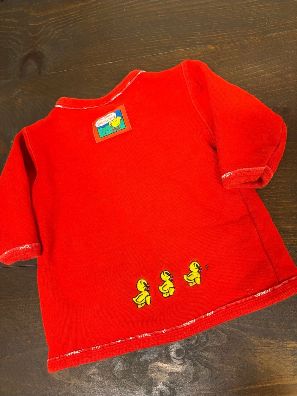 Vintage Disney 18M Cardigan Minnie Barnyard - Picture 4 of 5